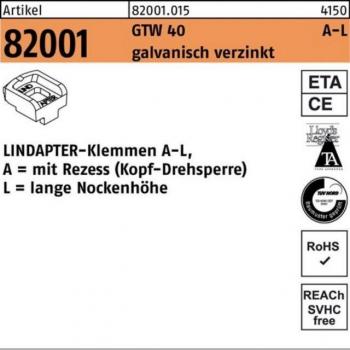 Lindapter Klemmen für Kletterseile