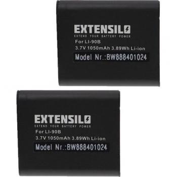 Batteries rechargeables Olympus TG-1 1050mAh