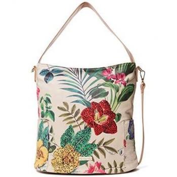 Desigual Sac Clio Yakarta Mini Femme, Sacs portés épaule femme, Blanc