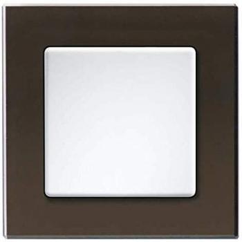 Q‑Frame 4407501 – Eltako Abdeckrahmen, 1 Fach, glänzende Weißoptik