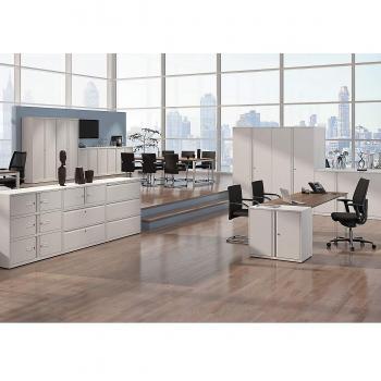 Bisley Essentials Grey Office Cupboard