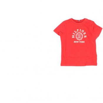 T-shirt Tommy Hilfiger Corallo Monotype arch tee ss