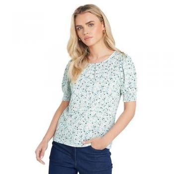 M & Co T-shirt Petit Poignet Replié 38 Nature
