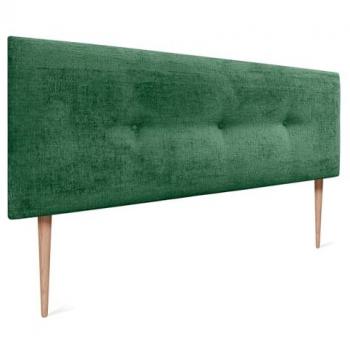 Cabecero Dhome Patas de Madera con Botones