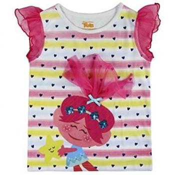 Camiseta de manga corta Trolls Poppy (5 Años)