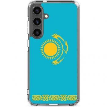Samsung S10 Durable Case – Kazakhstan Flag Shaded Flex