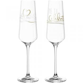 Bicchiere da champagne trasparente Celebrate