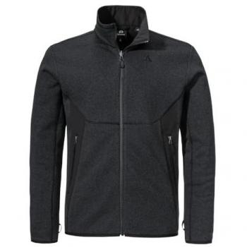 Schöffel Yew Herren-Fleece CIRC – Schwarze Jacke (58)