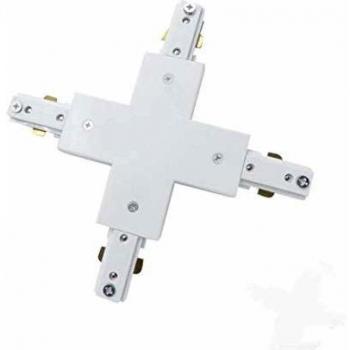Connecteur X Rail Triphasé en Blanc