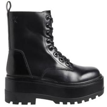 Scarponcini Calvin Klein Jeans Flatform Nero