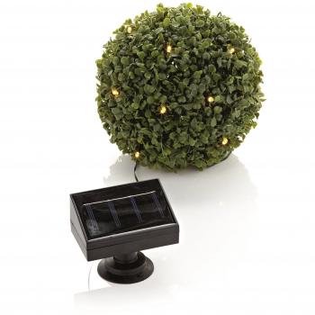 Decorazione da Campo Premier BS141638 Pallone Topico 24 cm con 20 LED Caldi Bianchi