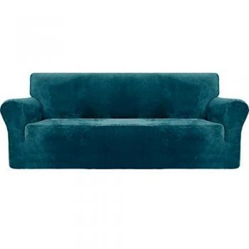 MAXIJIN Plush Sofa Slipcover 3 Seater