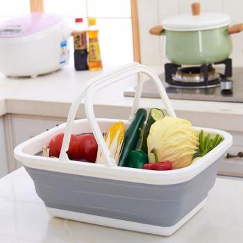 Portable Square Vegetable and Fruit Basket