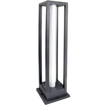 Baliza de exterior led fuero antracita con luz neutra IP54