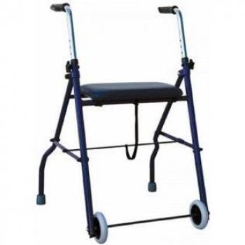 Betterlife Rollator 2 Roues Pliant Réglable en Hauteur