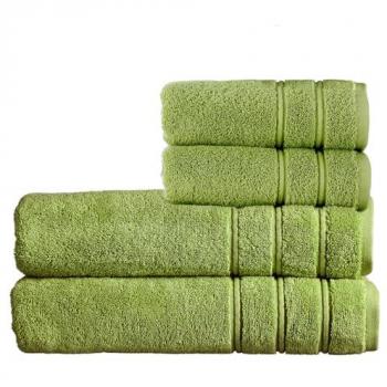 Antalya Premium 100% Turkish Cotton 4-Piece Bath Sheet Collection – Green