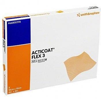 Acticoat Flex 3 10cm Dressing (Pack of 5)