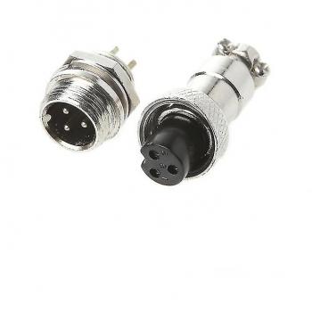 Enchufe de panel de alambre 12mm 3PIN