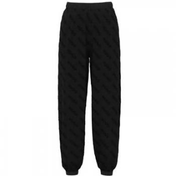 HUGO Sweathose VLOCKY_PANT mit angesetztem Bund, schwarz