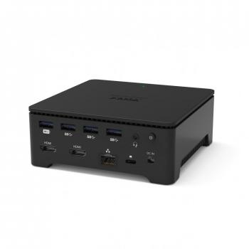 Port Designs 901908-W-EU station d'accueil USB 3.2 Gen 1 Type-A Noir