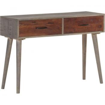 Décoshop26 Console d’entrée 110×35×75 cm Bois de manguier massif
