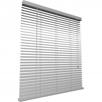 Levivo Aluminium‑Rolloschnur – 80 × 130 cm, Silber, einstellbare Länge