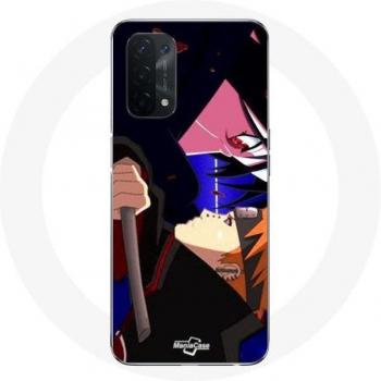 Oppo A74 5G Anime Case: Itachi Uchiha vs Pain