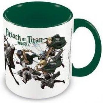 Taza de colección bicolor Attack on Titan