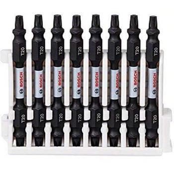 Set di Bit Avvitamento Doppio Bosch – 8 x T20, Accessorio Impact