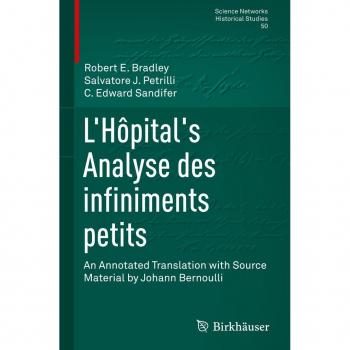 LHôpital's Analyse des infiniments petits