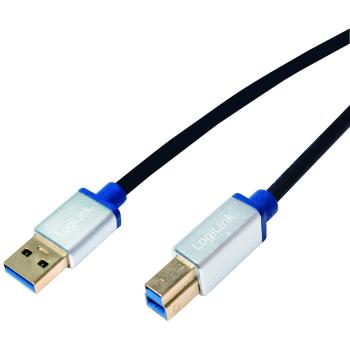 LogiLink BUAB330 Premium USB 3.0 Datenkabel schwarz, 3 ft