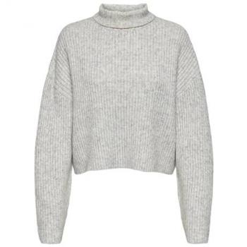 Only Comfort Fit Rollkragenpullover mit Wollanteil Modell 'MELANIE', Größe L