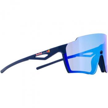 Spect Eyewear Red Bull – Lunettes de soleil « Stun Matt Blue » (miroir bleu fumé) – Navy