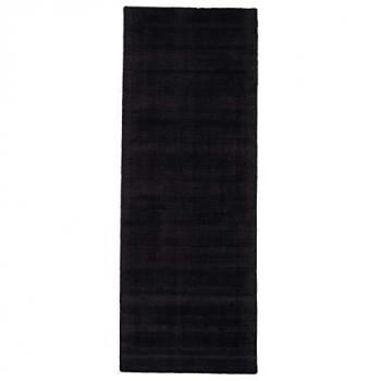 Carpetfine Ava Silky Black Floor Strip – 80 x 450 cm