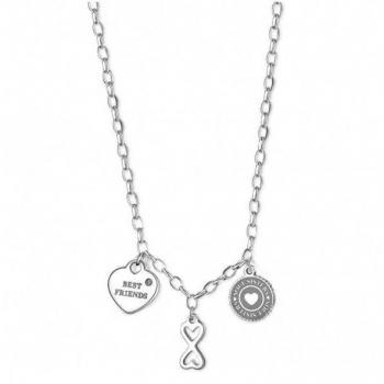 Sagapo S'Agapo Damenkette Edelstahl Freundschaft