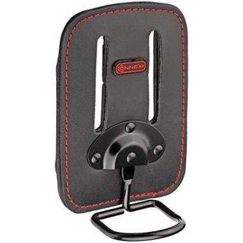 Porte-marteau en cuir noir Connex COX951080