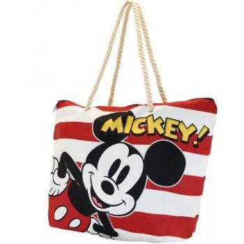 Karactermania Bolsa Playa Beach Rayas Mickey Disney 52x37x17cm