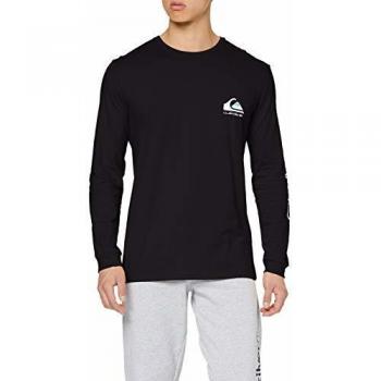 T-shirt Quiksilver Omni Logo Manches Longues Noir M