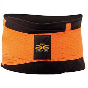 Dr. Gem Armor Fitnessgürtel – Korrekturgurt in Schwarz, Unisex, L