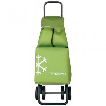 Rolser Saquet Termo LN 2+2 Verde: Carro de Aluminio y Poliéster (31×39×105 cm)