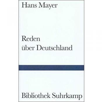 Hans Mayer Reden Über Deutschland
