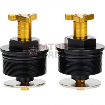Tapas de horquilla delantera para Honda CB400SF NC39 1999, ajuste de 41mm, par negro y plateado