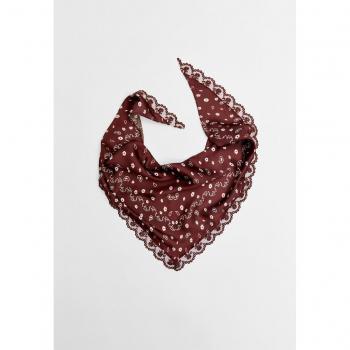 Brown OS Stradivarius Lace Bandana