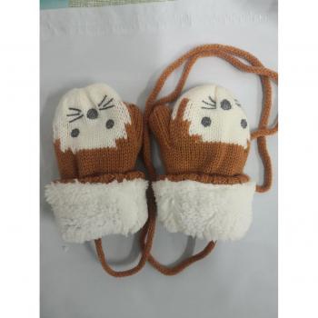 Gants en laine pour bébés 0-2 ans