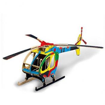 Elicottero Copter Kit Carta 61 Pezzi