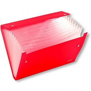 ARPAN A4 Expanding File Folder ST-9604 Pink Plastic 24 x 33 x 2 cm
