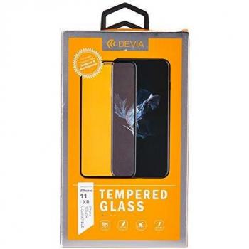 Pellicola Vetro Temperato iPhone 11 Schermo Intero Nera
