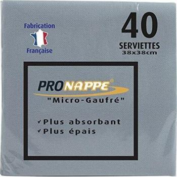 Nappe Écologique Pro Gris 38x38