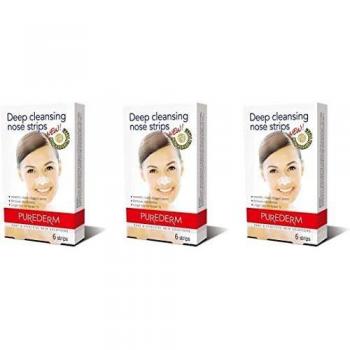 Purederm Blackhead Removal Nose Strips (deep cleansing formula, 3 pack)