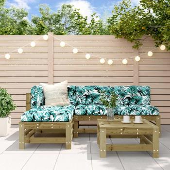 Vidaxl 5 Piece Outdoor Lounge Set